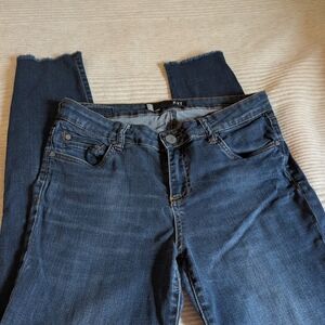 Kut from the Kloth Medium Dark Blue Skinny Jeans
